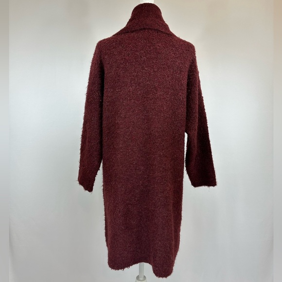 Anthropologie Brenna Boucle Longline Cardigan One Size Like New - Picture 7 of 11